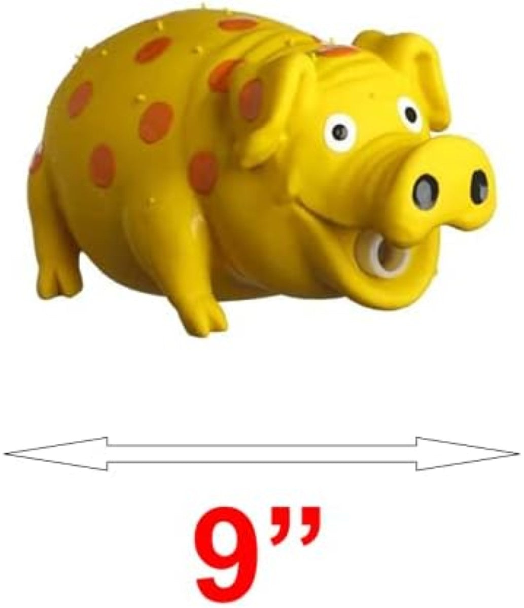 Multipet Globkens Pig Mini Dog Toy (Assorted Colors)