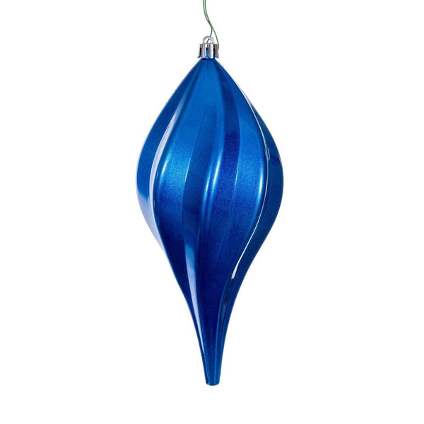 Vickerman Vickerman UV Candy Swirl Drop Christmas Ornament