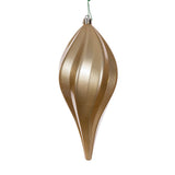 Vickerman UV Candy Swirl Drop Christmas Ornament, 8", Gold