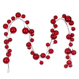 Vickerman 10' Assorted Ball Branch Garland - 2.4", 3" & 4" Balls