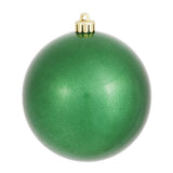 Vickerman Green Ball Ornament, 4", Candy, 6 per Bag