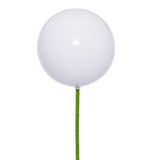Vickerman White Ball Ornament, 4", Pearl, 6 per Bag