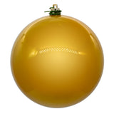 Vickerman Gold Ball Ornament, 3", Pearl, 12 per Bag