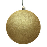 Vickerman Gold Ball Ornament, 2.4", Glitter, 24 per Bag