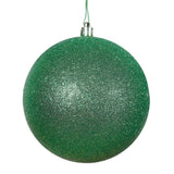 Vickerman Green Ball Ornament, 2.4", Glitter, 24 per Bag