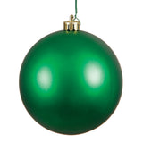 Vickerman Green Ball Ornament, 2.4", Matte, 24 per Bag