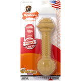 Nylabone Power Chew Barbell Peanut Butter Dog Toy - Medium Large