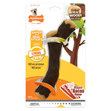 Nylabone Strong Chew Real Wood Stick Dog Chew Toy Maple Bacon - Souper