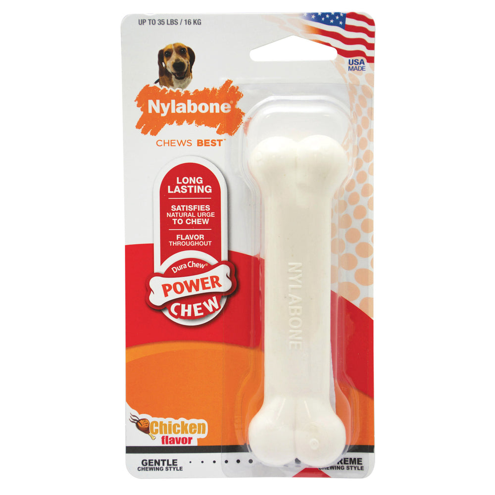 Nylabone Power Chew Chicken Chew Toy - Wolf