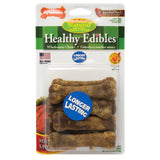 Nylabone Healthy Edibles Longer Lasting Dog Treats - Beef / Petite, 8 count