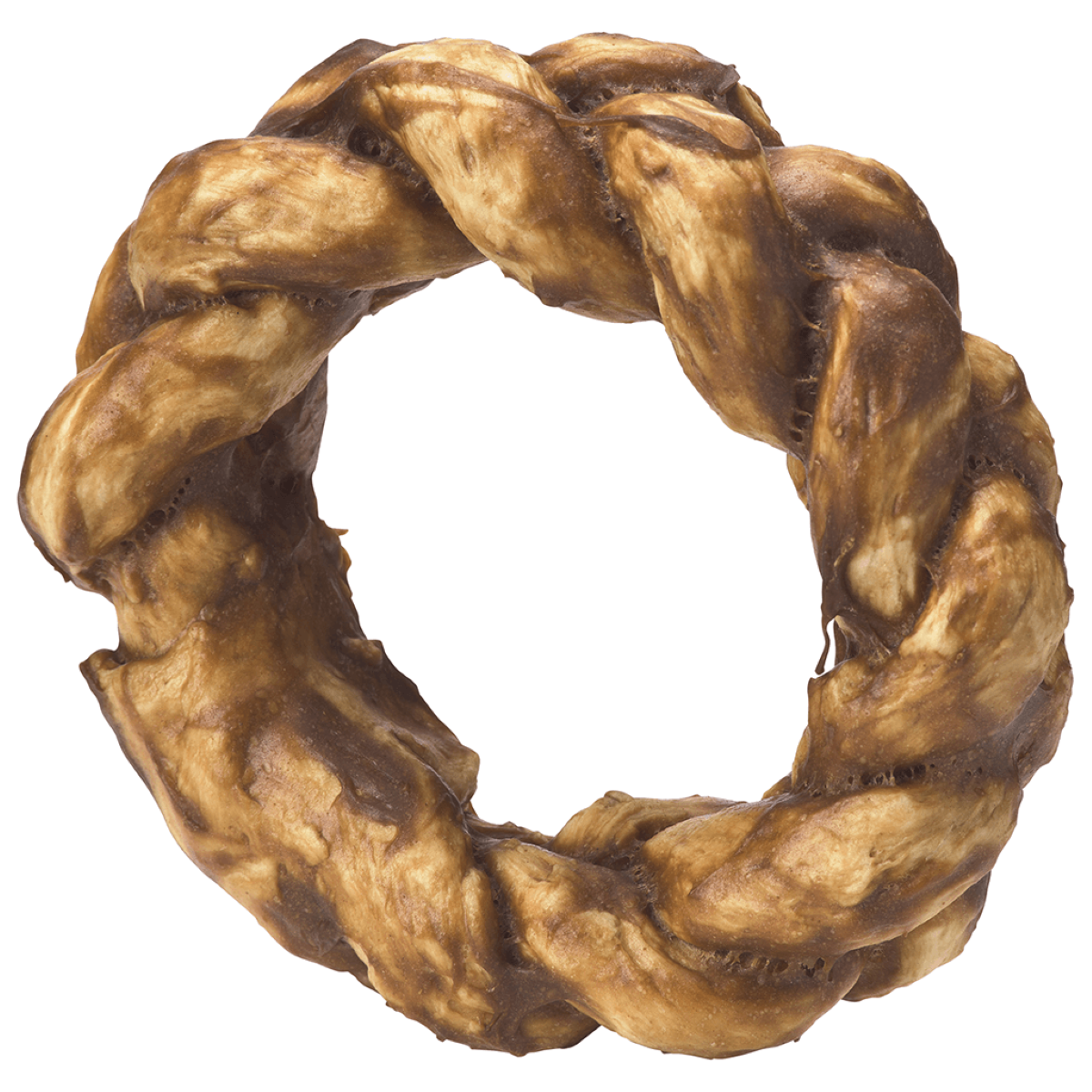 Nothin' To Hide Bakery Beef Braided Ring Dog Treats (2 Sizes Available)