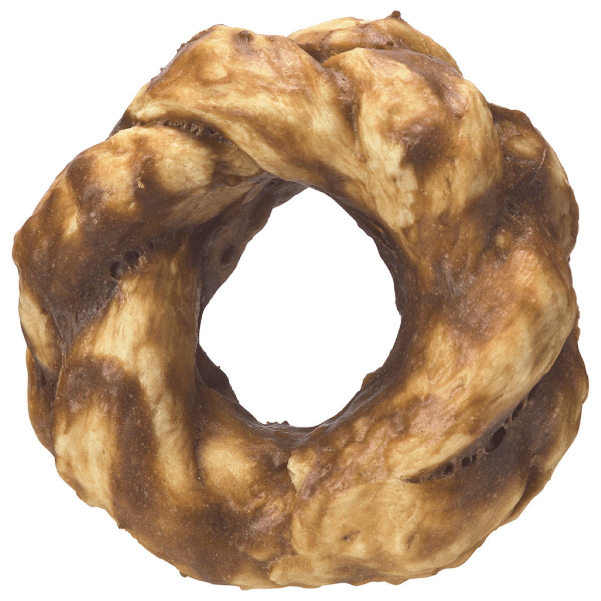 Nothin' To Hide Bakery Beef Braided Ring Dog Treats (2 Sizes Available)