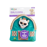 Outward Hound Hide A Llama Plush Dog Toy - Teal