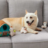 Outward Hound Hide A Llama Plush Dog Toy - Teal