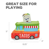 Outward Hound Hide A Taco Plush Dog Toy - Red / Green