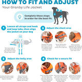 Outward Hound Granby RipStop Dog Life Jacket (5 Sizes Available)