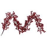 Vickerman Cluster Berry Garland, Red