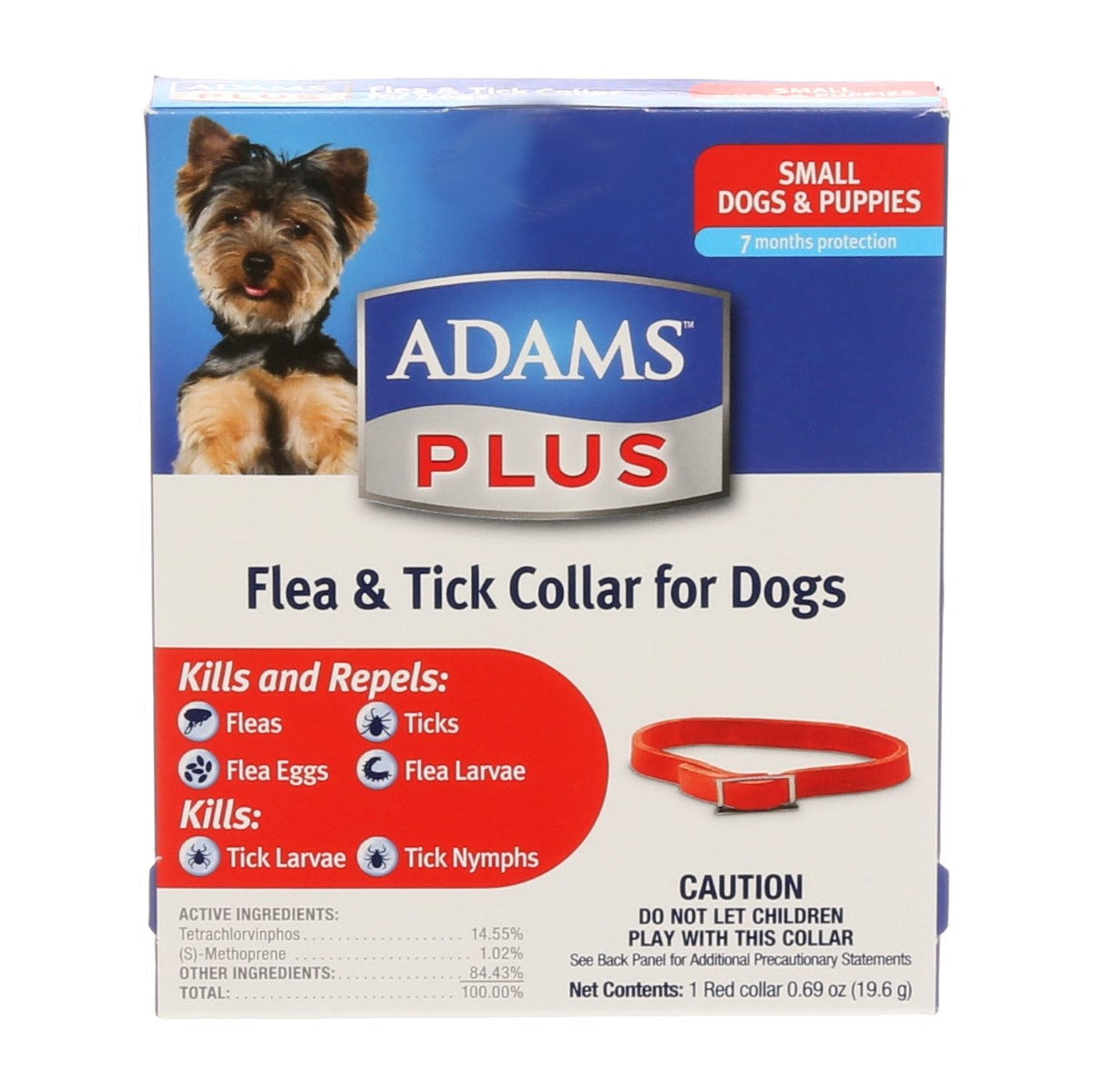 Adams Plus Flea and Tick Collar for Dogs (Breakaway Collar)