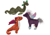 Multipet Pet Envy Mini Mythical Creatures Plush Dog Toy - 5"