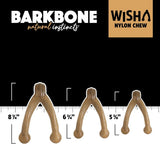 Pet Qwerks Wishbone BarkBone Chew Dog Toy (Various Flavors & Sizes)