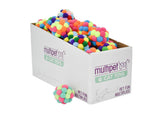 Multipet Pom Ball with Rattle Cat Toy - 25-Piece