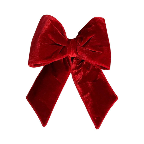 Vickerman Vickerman Plush Velvet Christmas Bow (Multiple Sizes Available)