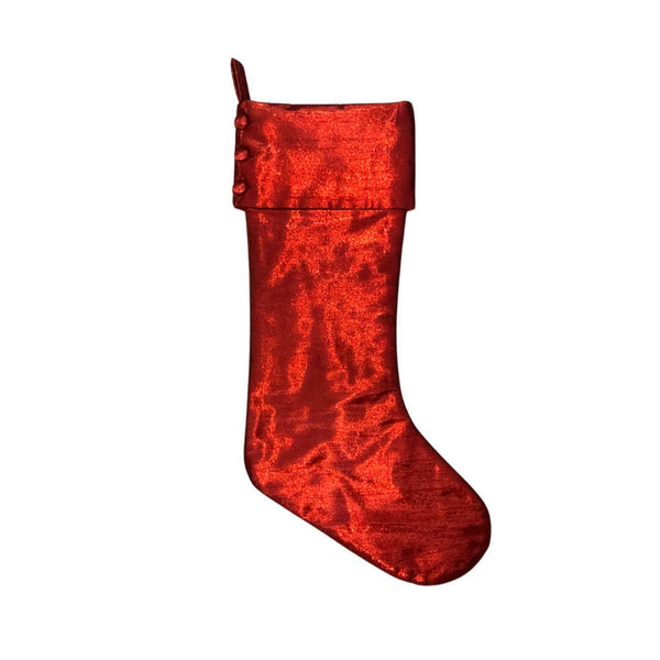 Vickerman Vickerman Metallic Christmas Stocking