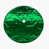 Vickerman Metallic Christmas Tree Skirt, 60", Green