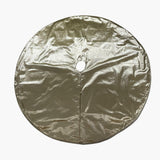 Vickerman Metallic Christmas Tree Skirt, 60", Champagne