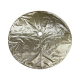 Vickerman Metallic Christmas Tree Skirt, 72", Champagne