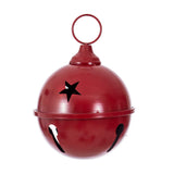 Vickerman Iron Bell Ornament, 6", Red
