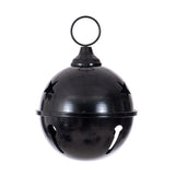Vickerman Iron Bell Ornament, 6", Black