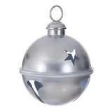 Vickerman Iron Bell Ornament, 14", Silver