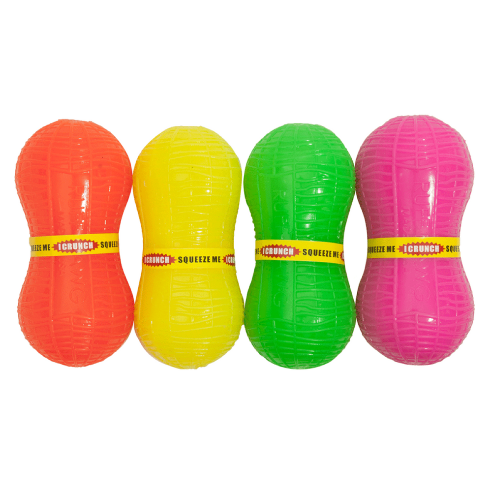 Ruff Dawg Weenut or Peanut Crunch Dog Toy, Assorted