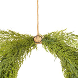 Vickerman Artificial Green Cedar Heart Wreath