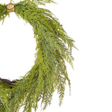 Vickerman Artificial Green Cedar Heart Wreath