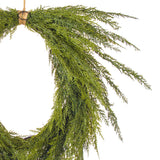 Vickerman Artificial Green Cedar Heart Wreath