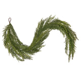 Vickerman Green Cedar Garland, 72", Standard
