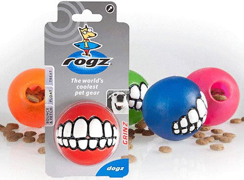 Rogz Fun Dog Treat Ball (3 Sizes Available)