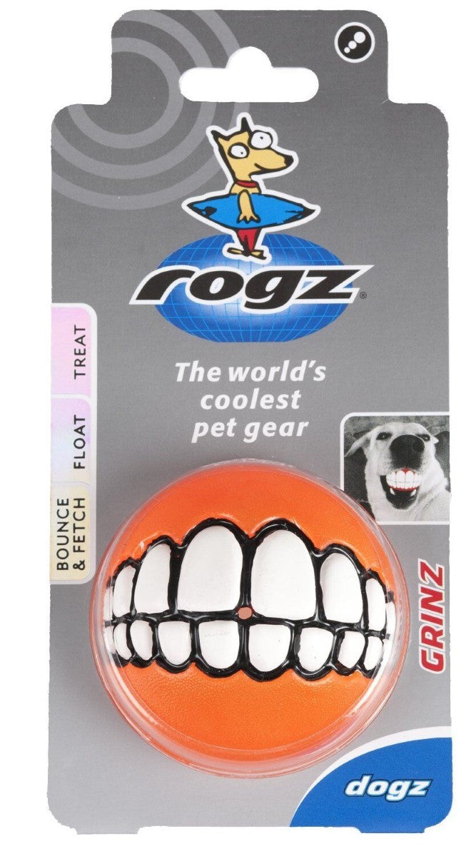 Rogz Fun Dog Treat Ball (3 Sizes Available)