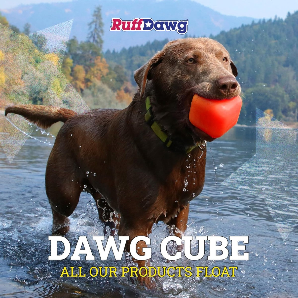 Ruff Dawg Dawg-Cube Dog Toy (2 Sizes Available)