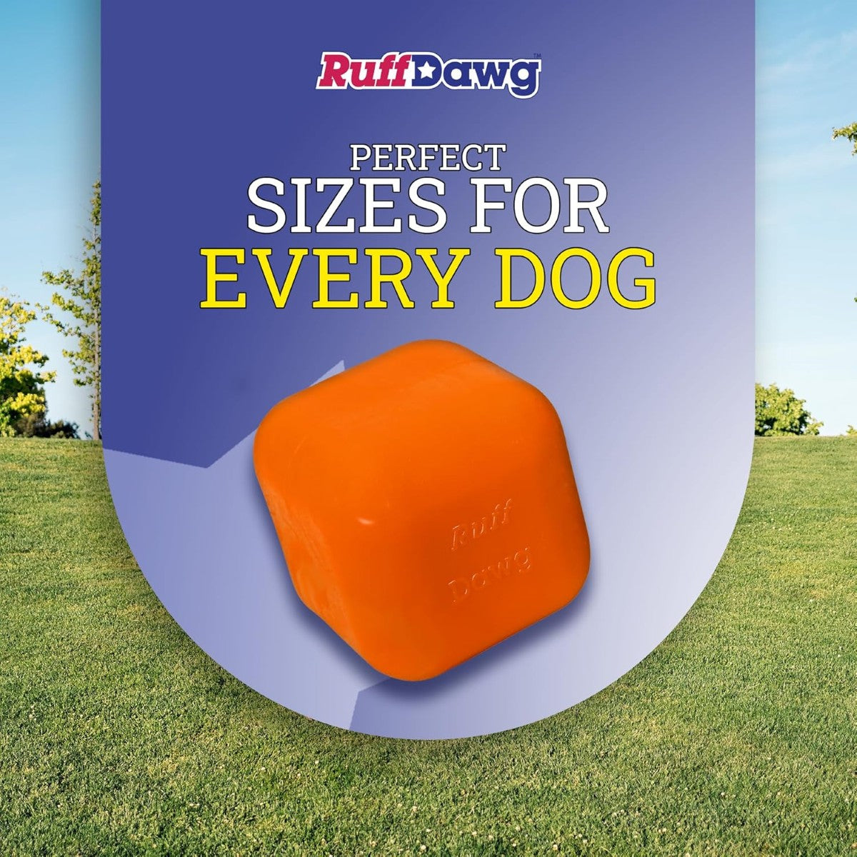 Ruff Dawg Dawg-Cube Dog Toy (2 Sizes Available)