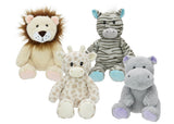 Multipet Pet Envy Safari Animal Plush Dog Toy - 8"