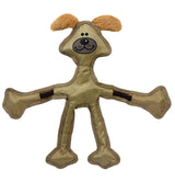 Multipet Pet Envy Skelerope Plush Dog Toy - 15"