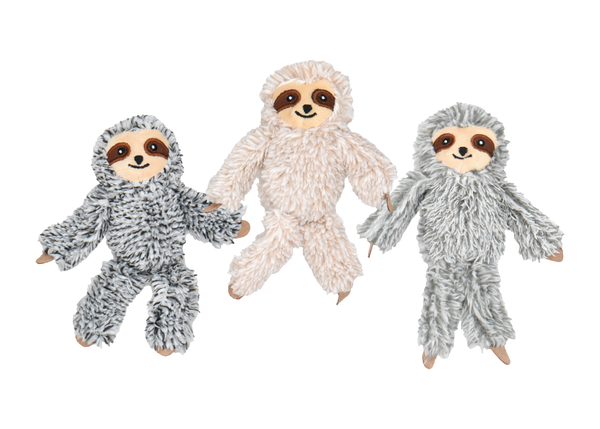 King Wholesale Multipet Sloth Cat Toy - 5"
