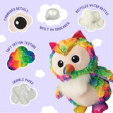 Snugarooz Hootie The Owl Plush Dog Toy