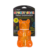 Spunky Pup Spunky Bear Treat-Dispensing Dog Toy with Treats, Medium