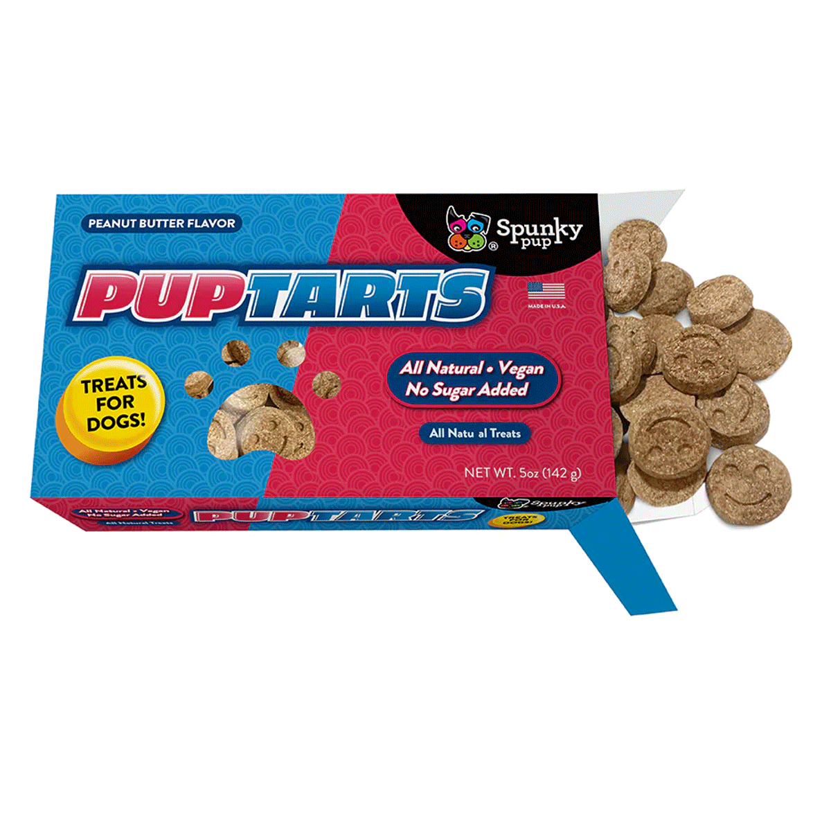 Spunky Pup PupTarts Peanut Butter Biscuits 5oz