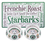 Haute Diggity Dog Starbarks Bundle (Set of 2 Bowls & Mat)