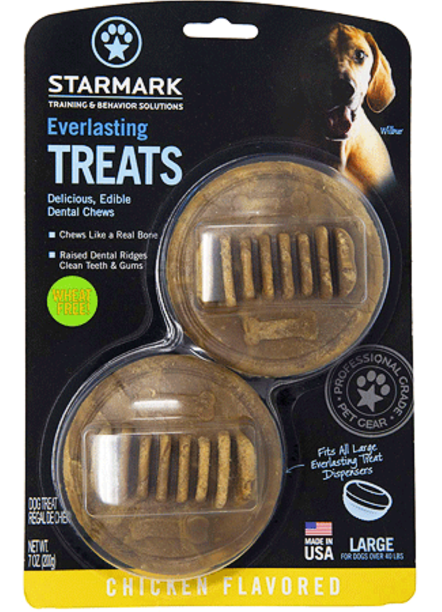 Starmark Everlasting Ridged Treat Refills (Multiple Flavors & Sizes Available)